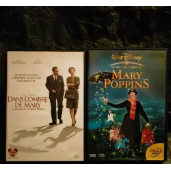 Mary Poppins  Dans l'ombre de Mary  Pack 2 Films DVD Tom Hanks