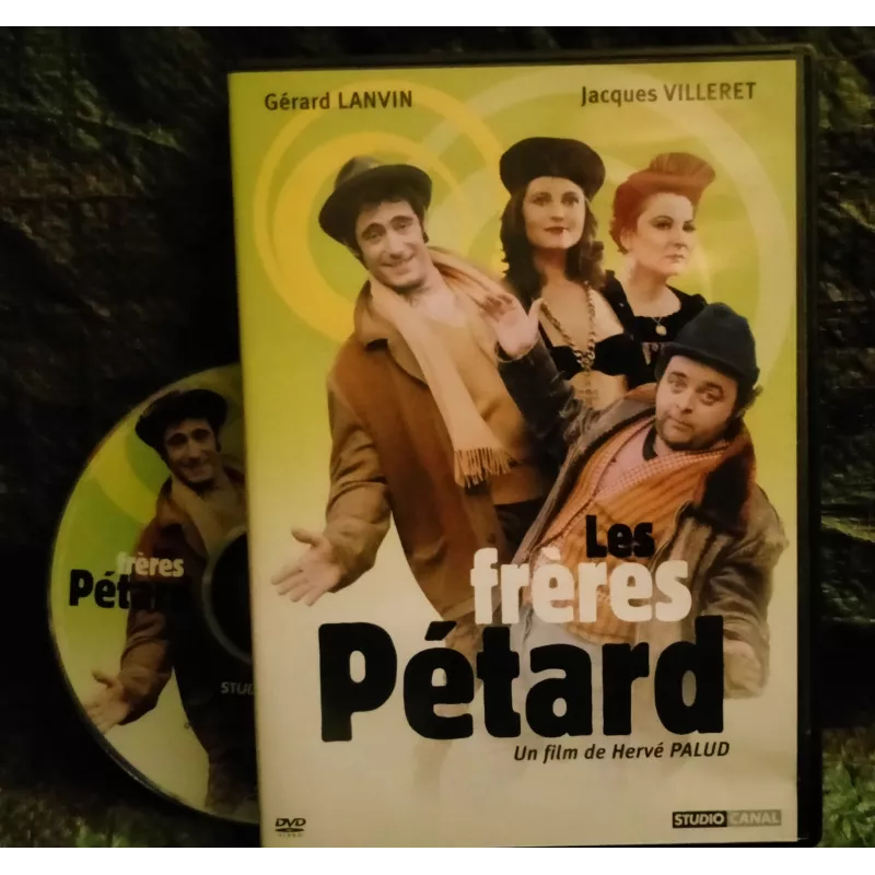 Les frères Pétard - Hervé Palud - Jacques Villeret - Gérard Lanvin - Josiane Balasko Film DVD 1986