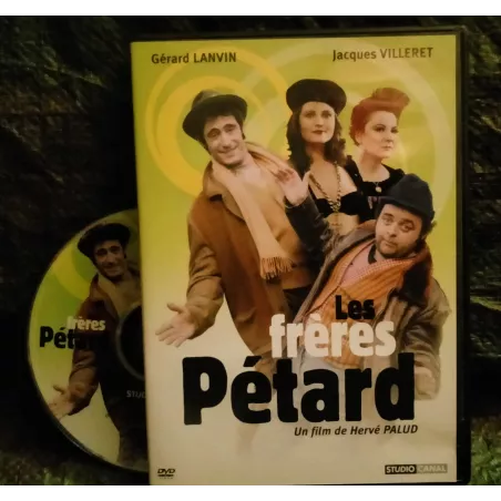 Les frères Pétard - Hervé Palud - Jacques Villeret - Gérard Lanvin - Josiane Balasko Film DVD 1986