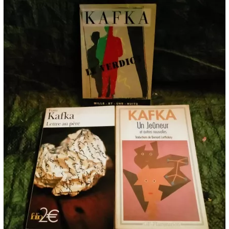 Kafka Pack 3 Livres
