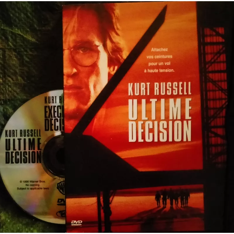 DVD Ultime décision - Baird Russell Seagal Film 1996