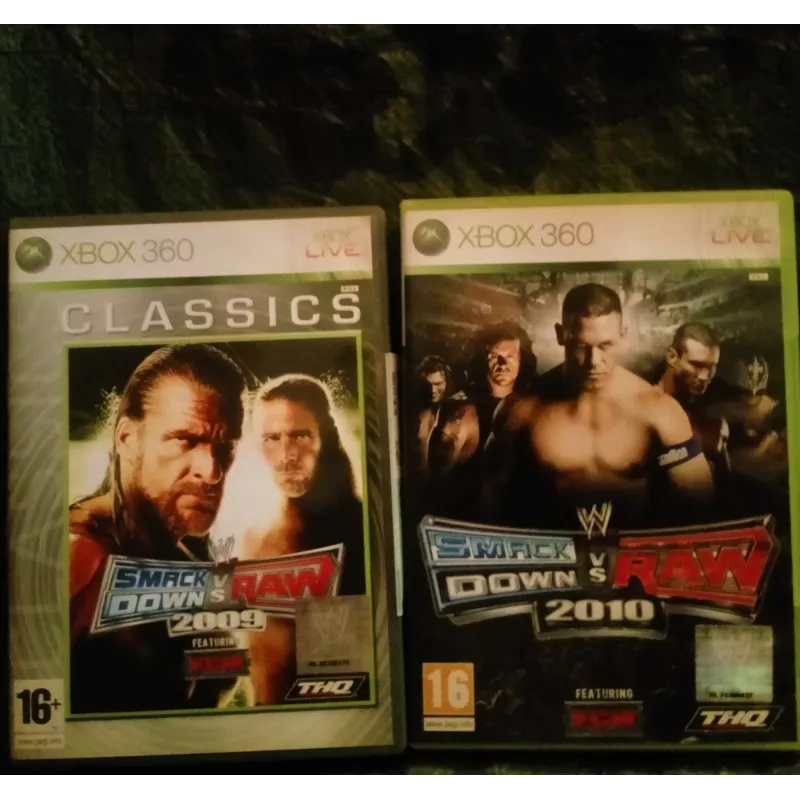 Smackdown vs Raw Pack 2 Jeux Video XBOX 360