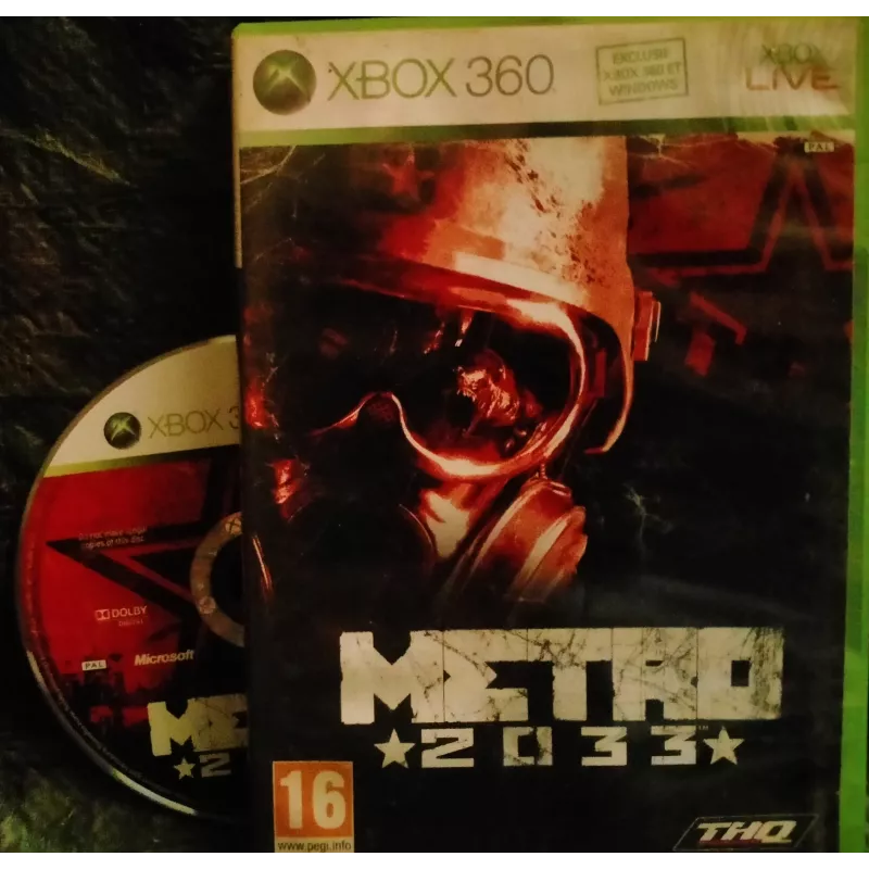 Metro 2033  - Jeu Video XBOX 360