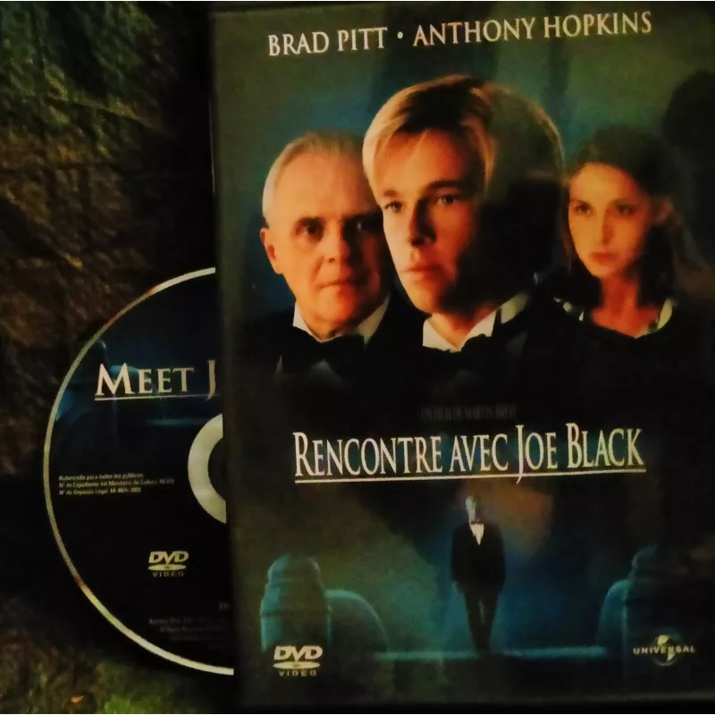 DVD Rencontre avec Joe Black - Brest Brad Pitt Hopkins Film 1998