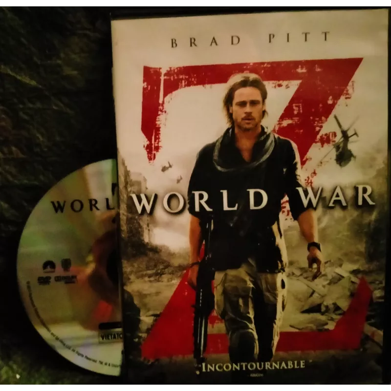 World war Z -  Marc Forster - Brad Pitt  Film DVD 2013