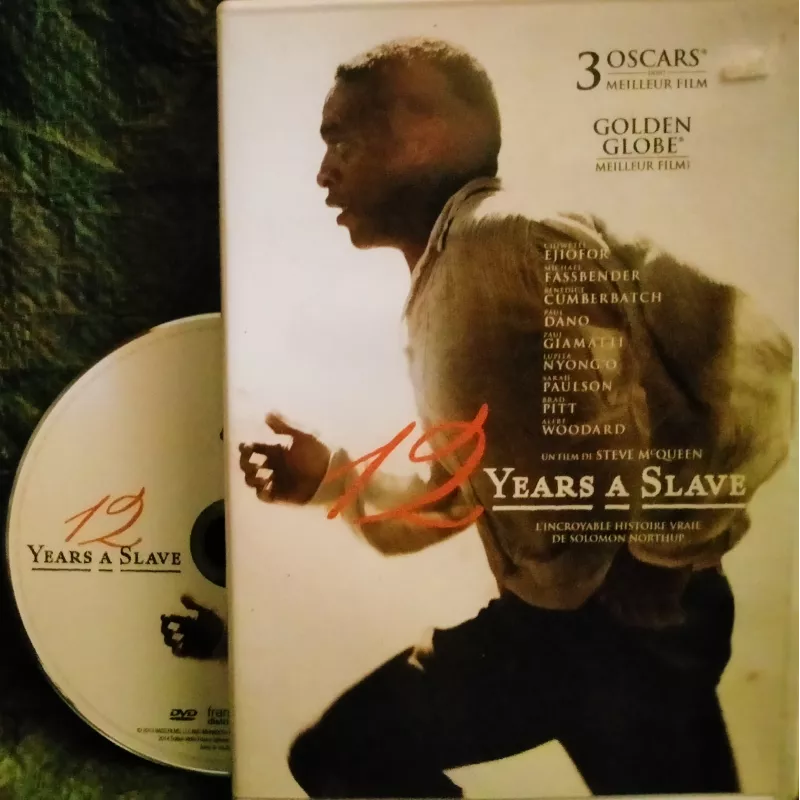 DVD 12 years a slave - Steve McQueen Brad Pitt Film 2013