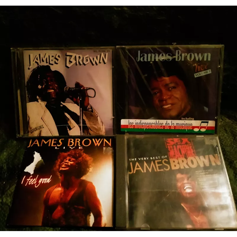James Brown Pack 4 CD 62 Titres