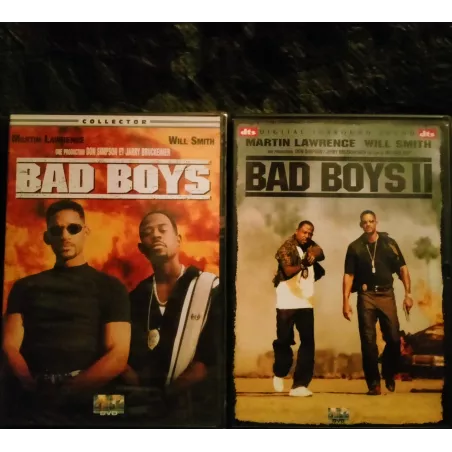 DVD Bad Boys Pack 2 Films smith Lawrence