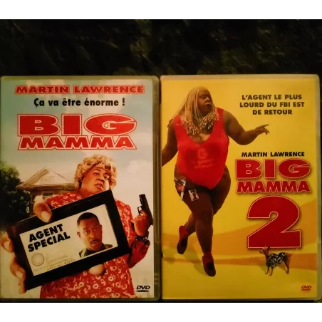 Big Mamma 1 et 2 - Pack 2 Films DVD Martin Lawrence