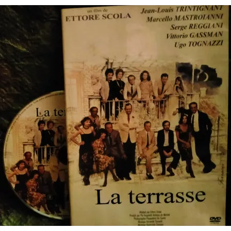 La Terrasse - Scola - Trintignant - Mastroianni - Reggiani  Film DVD 1980