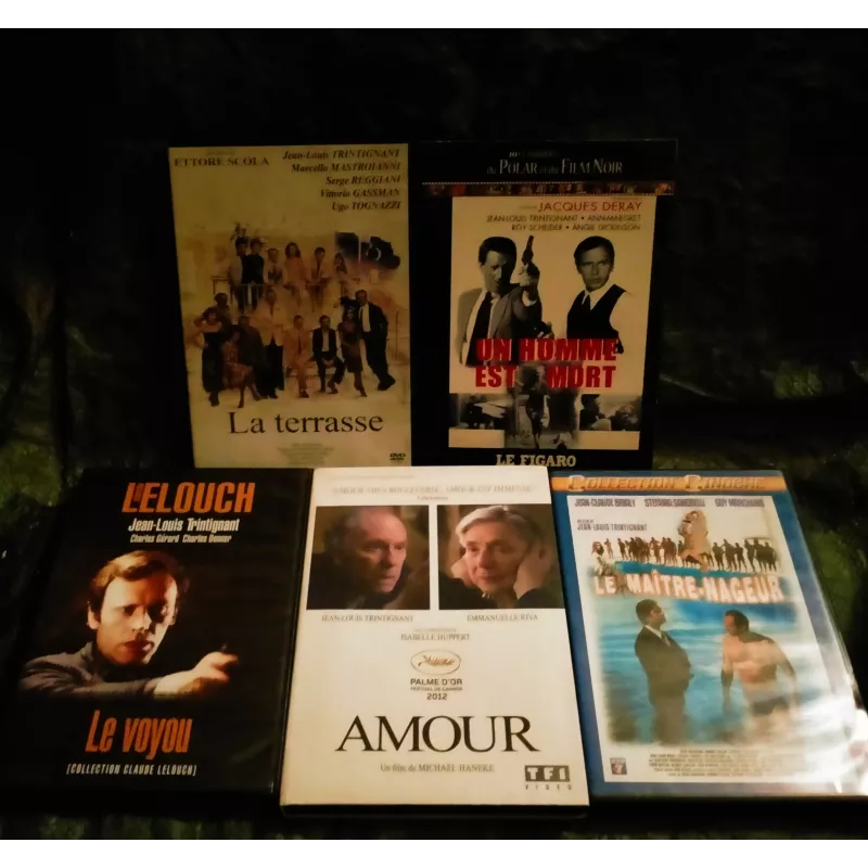 Jean-Louis Trintignant Pack 5 Films DVD