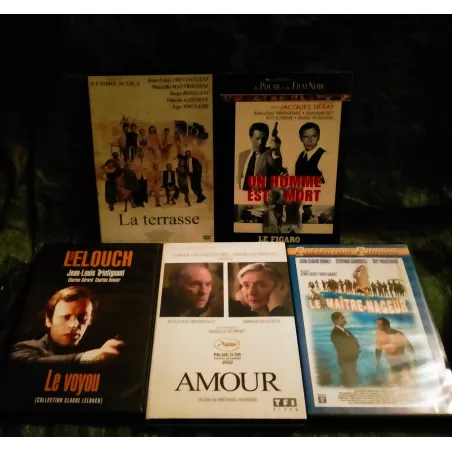 Jean-Louis Trintignant Pack 5 Films DVD