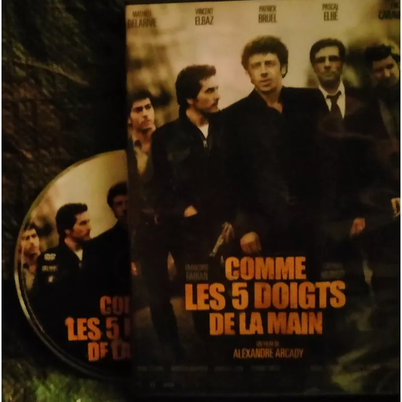 DVD Comme les cinq doigts de la main - Arcady Bruel Elbaz Elbé Film 2010