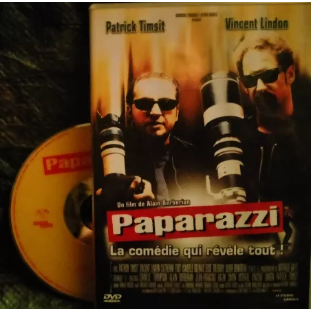 DVD Paparazzi - Berberian Bruel Lindon Timsit Frot Baye Hallyday Adjani Film 1998