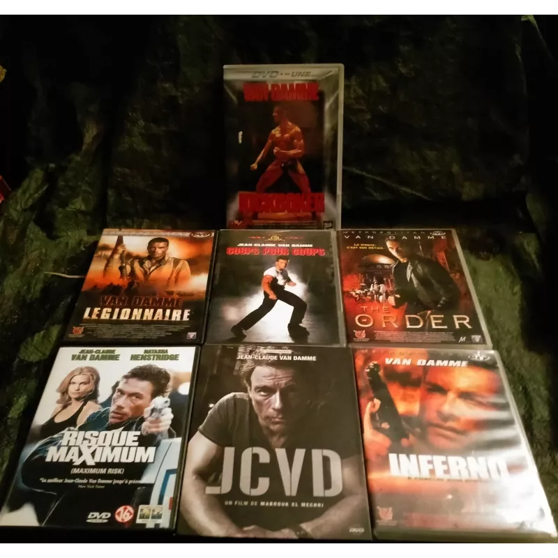 Jean-Claude Van Damme Pack 7 Films 8 DVD