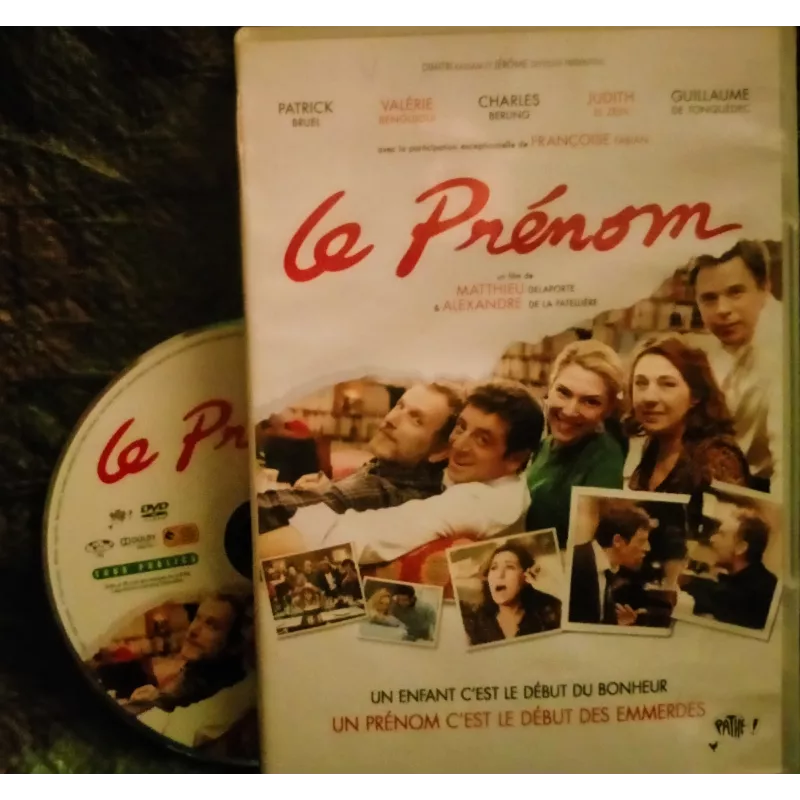 Le prénom - de La Patellière - Bruel Film DVD 2012