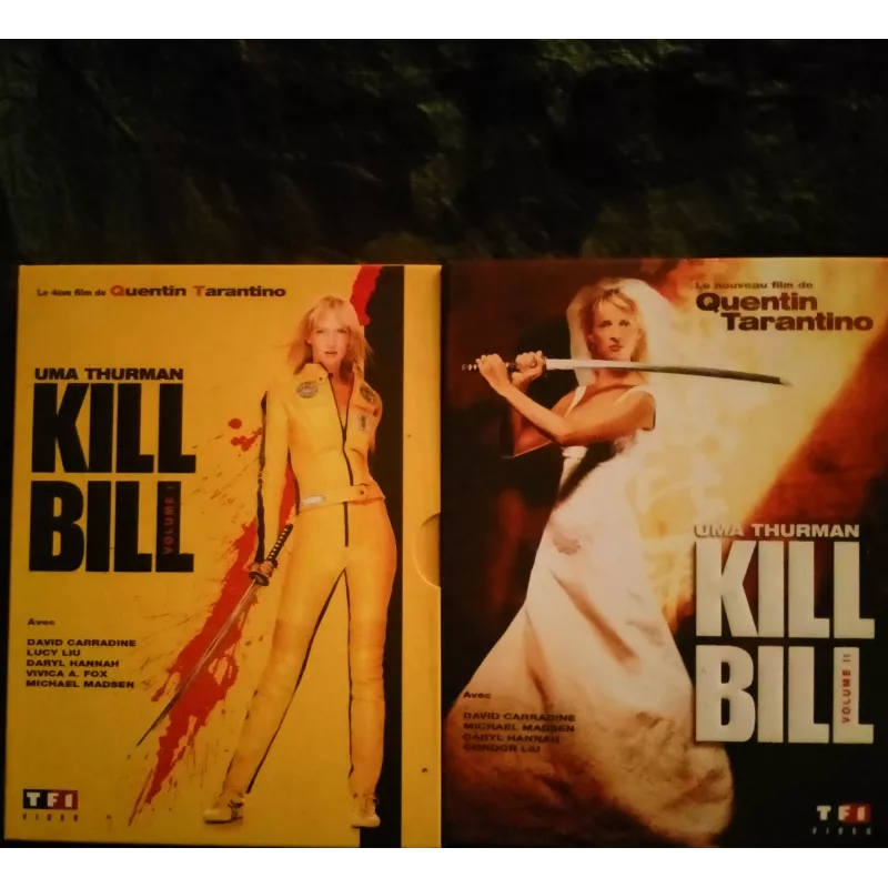 Kill Bill Pack 2 Coffrets 4 DVD Tarantino - Carradine