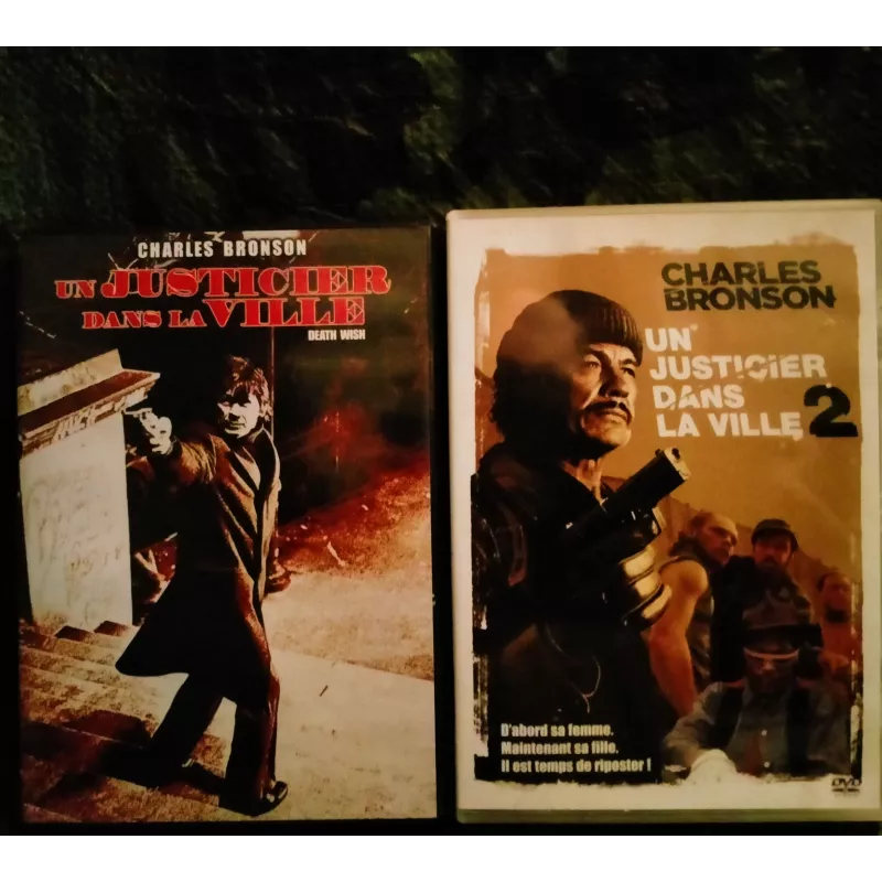 Un Justicier dans la ville - Pack 2 Films DVD Bronson Winner