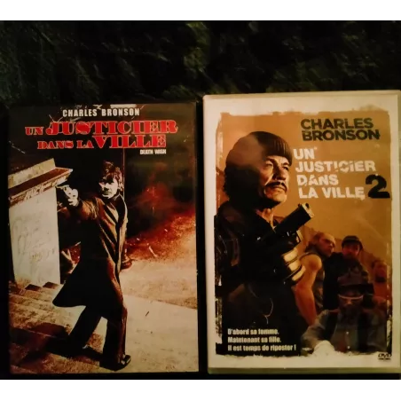 Un Justicier dans la ville - Pack 2 Films DVD Bronson Winner