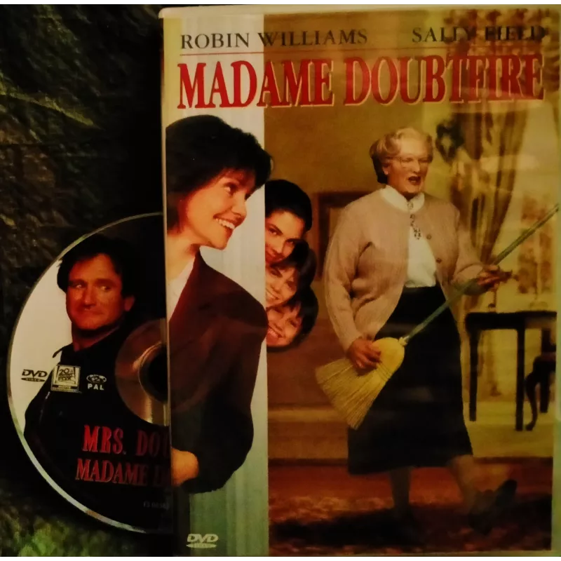 DVD Madame Doubtfire - Columbus Williams Field Brosnan Film 1993