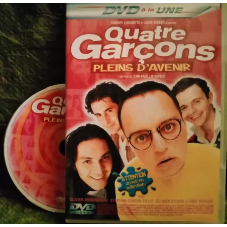 4 garçons pleins d'avenir - Jean-Paul Lilienfeld - Thierry Lhermitte  Film DVD 1997