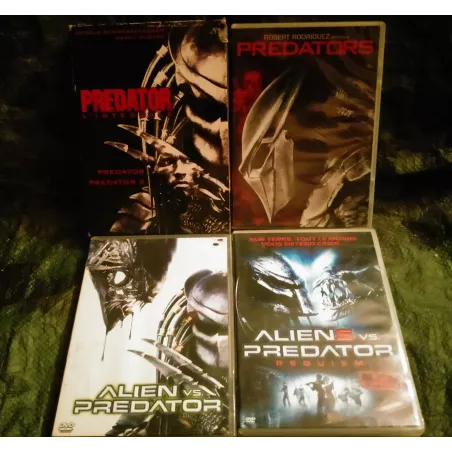 Predator Pack Films DVD ou Blu-ray - McTiernan - Schwarzenegger - Glover