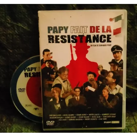 Papy fait de la résistance - Jean-Marie Poiré - Clavier - Galabru - Giraud - Jugnot - Villeret  Film DVD 1983