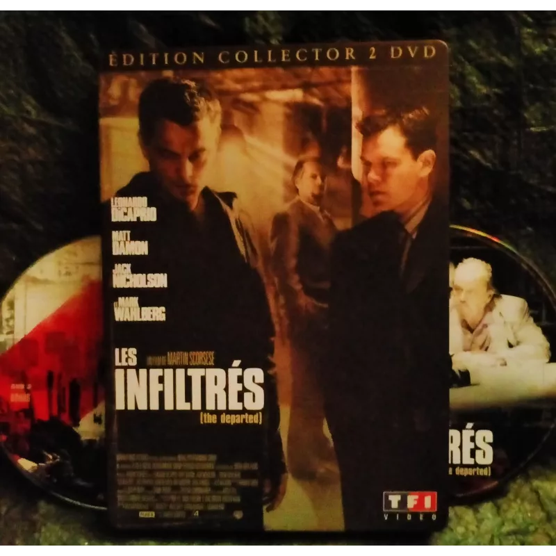 Les infiltrés - Scorsese - DiCaprio - Damon - Nicholson - Wahlberg  Film DVD 2006
