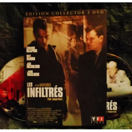 Les infiltrés - Scorsese - DiCaprio - Damon - Nicholson - Wahlberg  Film DVD 2006