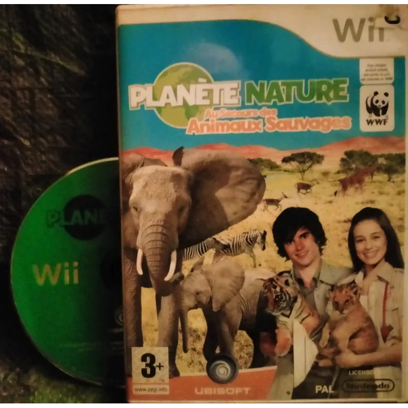 Planète Nature au secours des animaux sauvages - Jeu Video Nintendo WII
