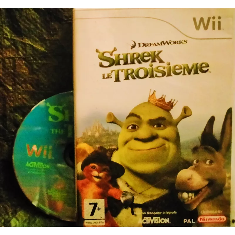 Shrek le Troisième - Jeu Video Nintendo WII