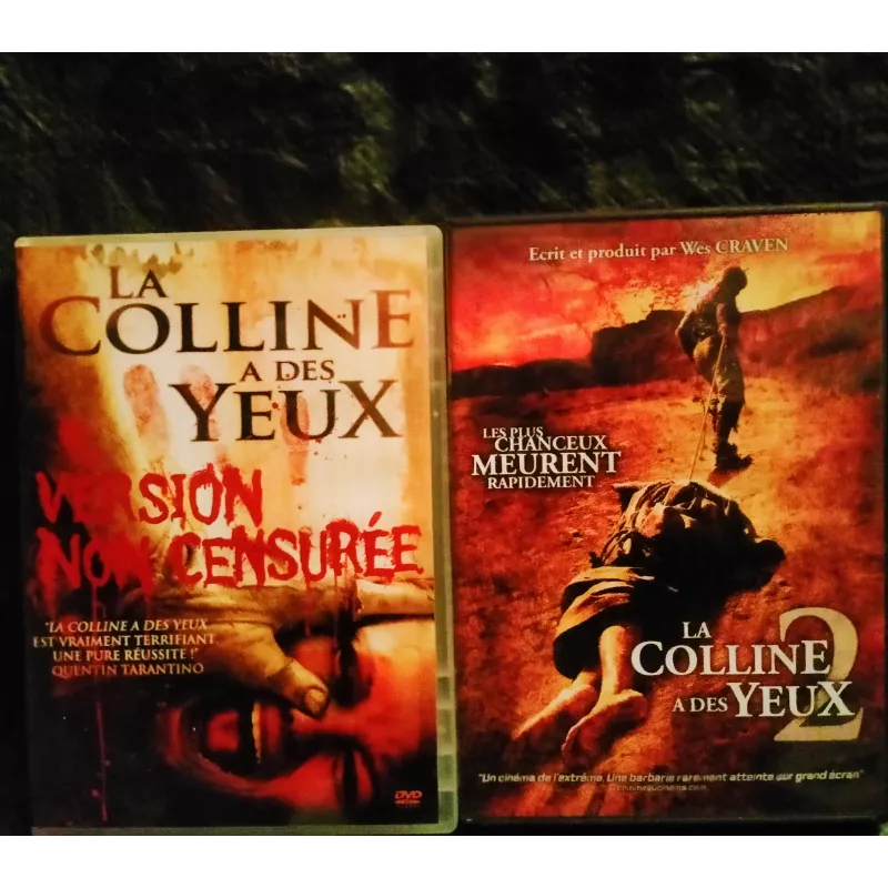 La colline a des yeux Pack 2 Films DVD