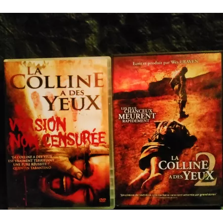 La colline a des yeux Pack 2 Films DVD