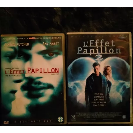 L'effet Papillon Pack 2 Films DVD