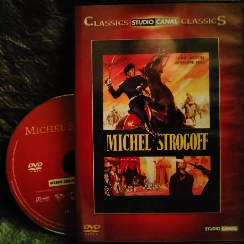 DVD Michel Strogoff - Gallone Jürgens Verne Films 1956