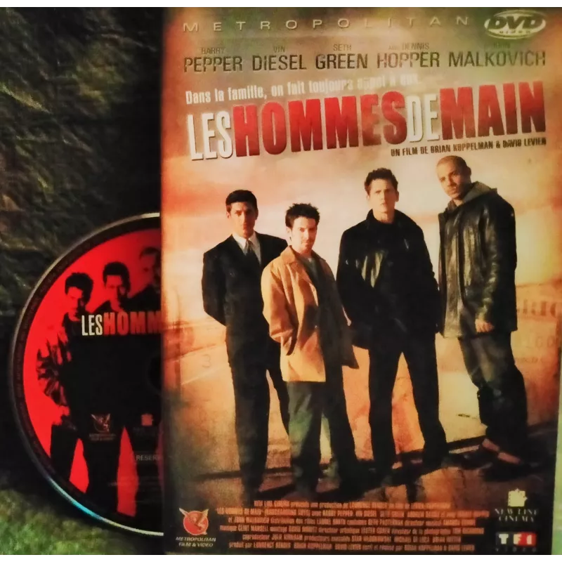 Les hommes de main - Koppelman -  Diesel - Malkovich - Hopper  Films DVD 2001