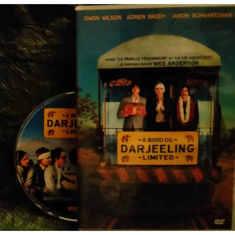 DVD A bord du Darjeeling Limited - Anderson Brody Portman Film 2007