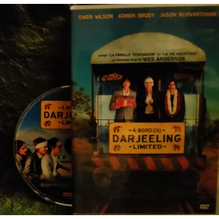 DVD A bord du Darjeeling Limited - Anderson Brody Portman Film 2007