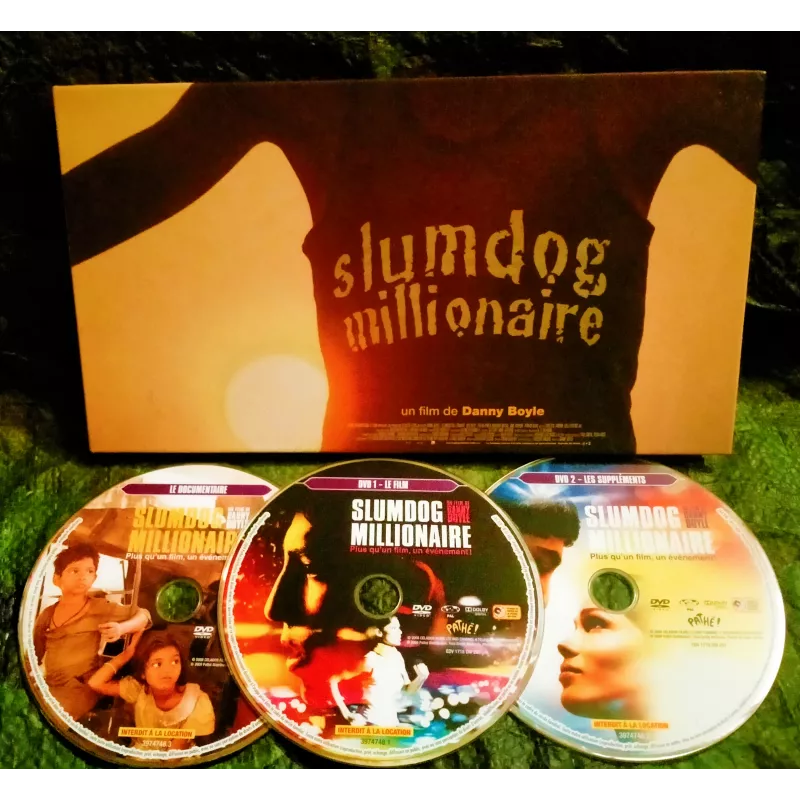 Slumdog Millionaire - Boyle -  Patel - Pinto  Film Coffret 3 DVD 2008