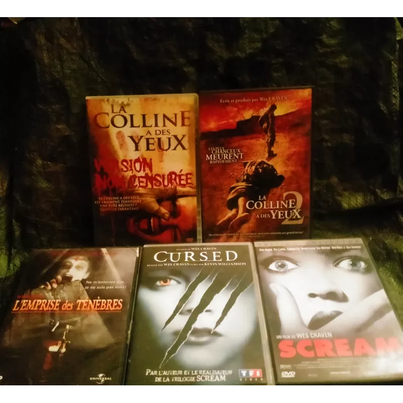 Wes Craven Pack 5 Films DVD