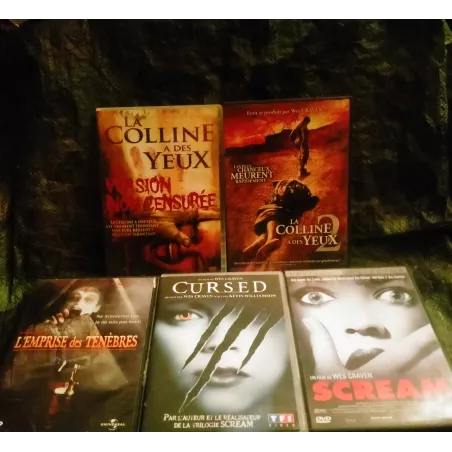 Wes Craven Pack 5 Films DVD