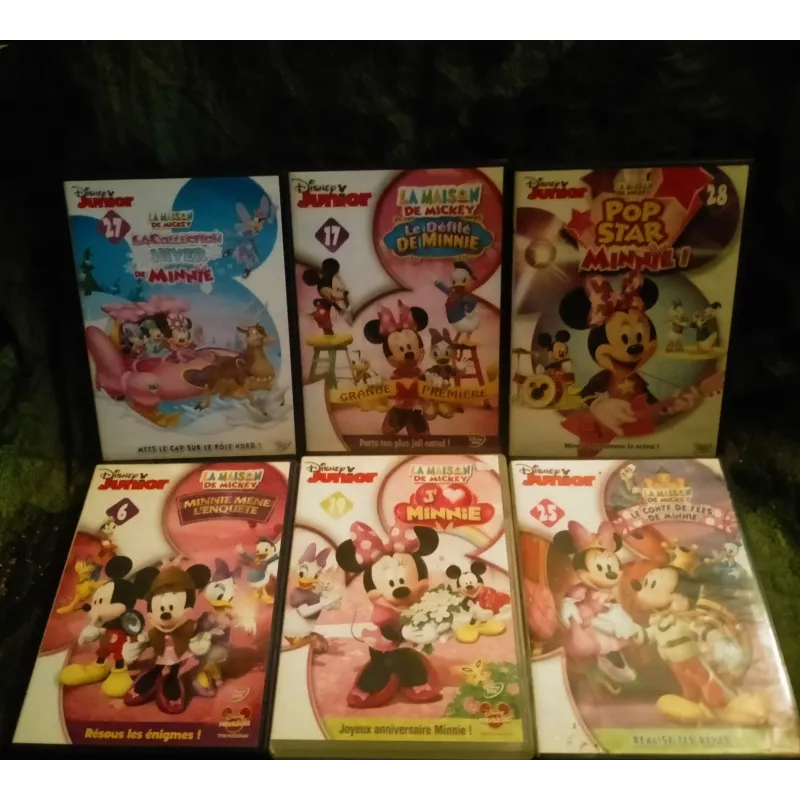 Minnie Pack 6 DVD Disney Junior