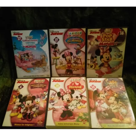 Minnie Pack 6 DVD Disney Junior