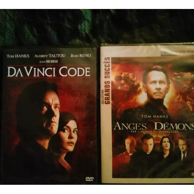 Da Vinci Code Pack 2 Films DVD Howard - Hanks - Tautou - Reno