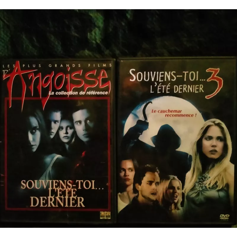 Souviens-toi l'été dernier Pack 2 Films DVD