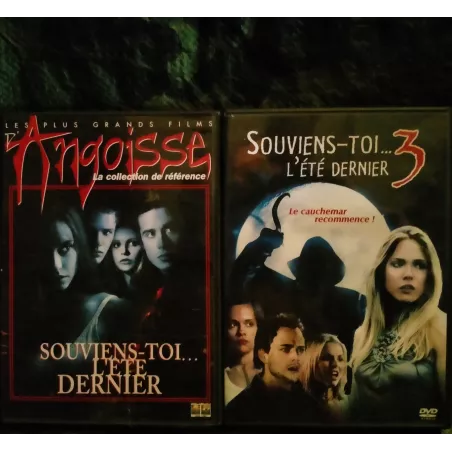 Souviens-toi l'été dernier Pack 2 Films DVD