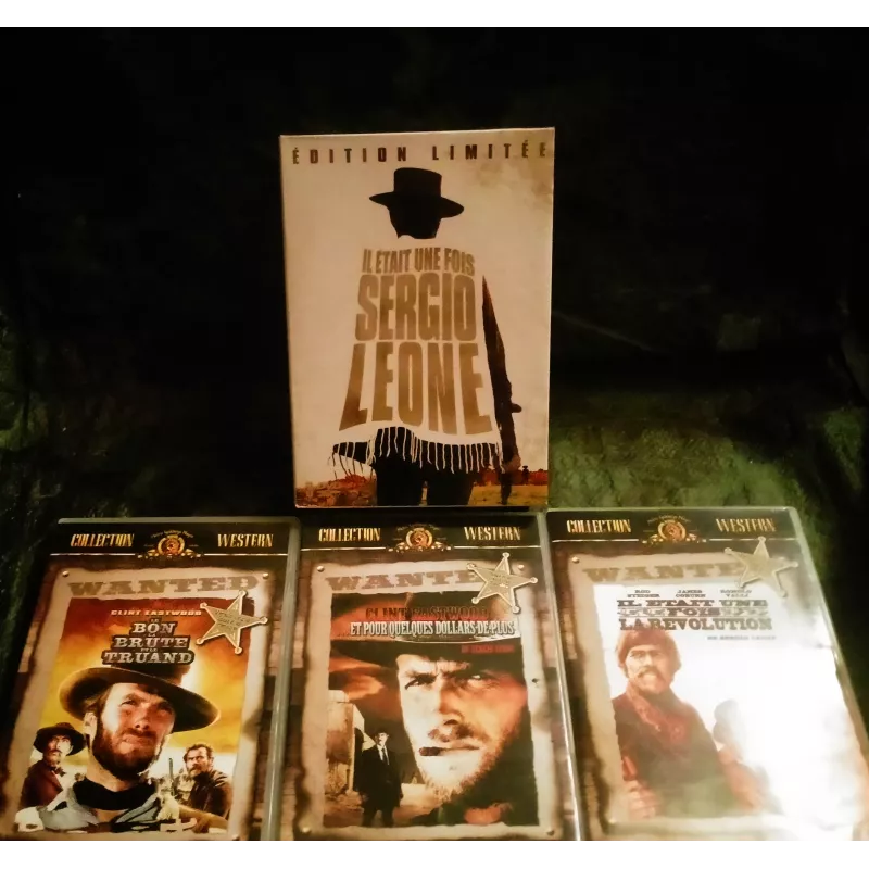Il était une fois Sergio Leone - Coffret 3 Films DVD