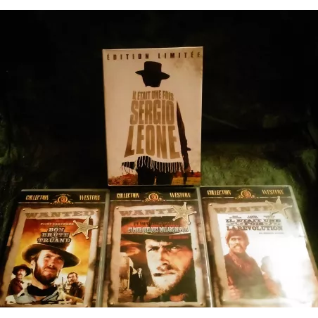 Il était une fois Sergio Leone - Coffret 3 Films DVD