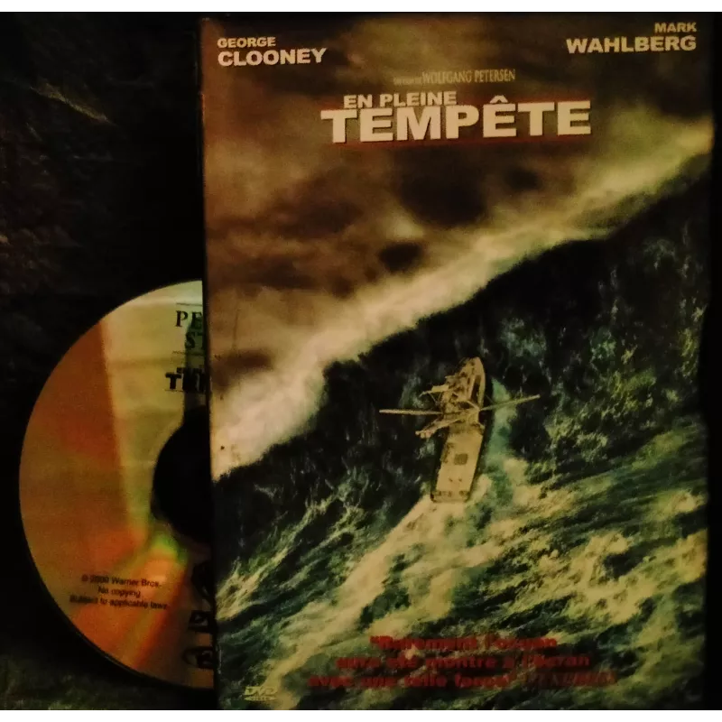 En pleine tempête - Petersen - Clooney - Wahlberg - Lane  Film DVD 2000