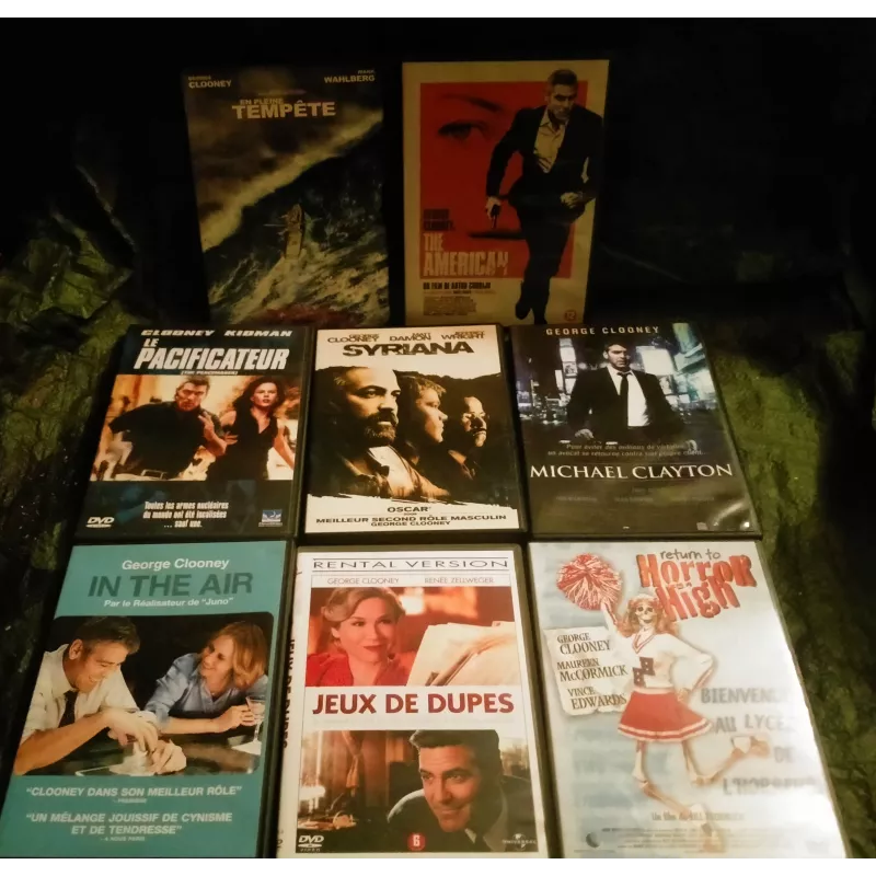 George Clooney Pack 8 Films DVD